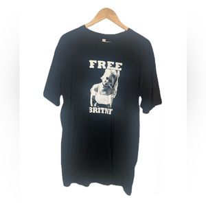 Free Britney T-Shirt by American Apparel